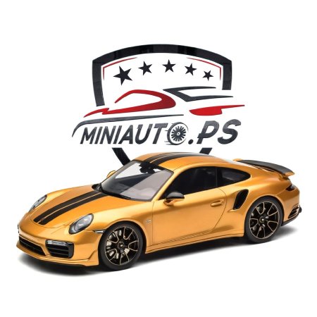 بورش PORSCHE 911 Turbo gold قياس 1/18 إصدار GT Spirit